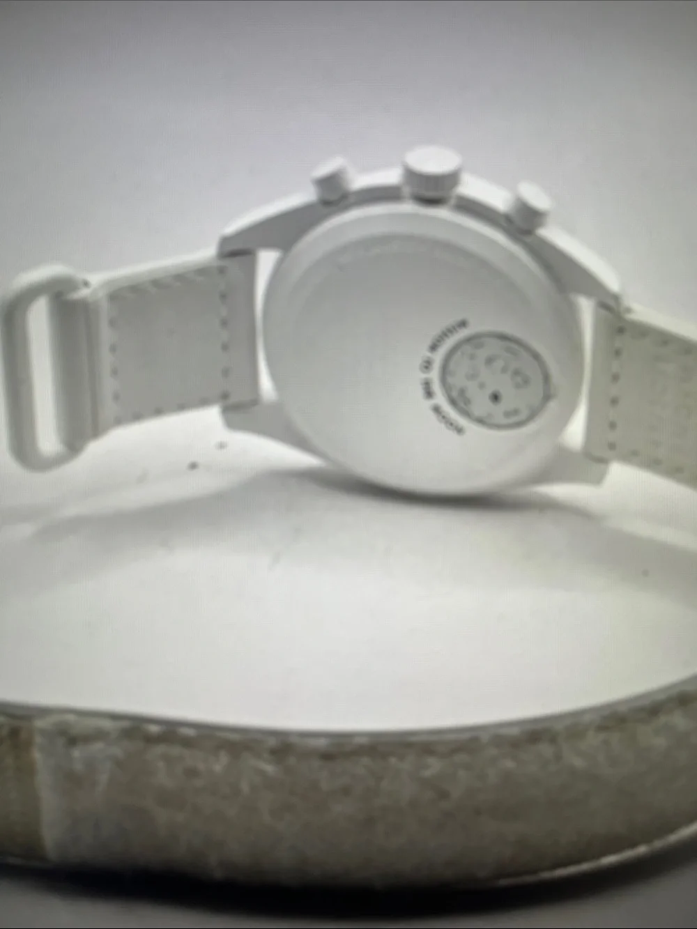 Swatch X Omega Moonswatch Snoopy Mission to the Moonphase White Men's Watch.